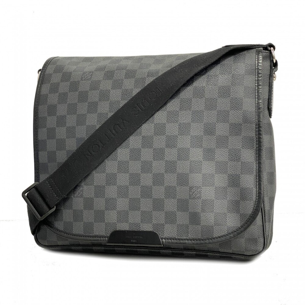 Louis Vuitton Damier Graphite Black Daniel Shoulder Bag Black - Picture 1 of 13